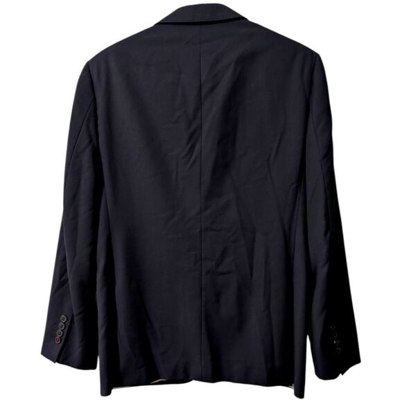 Brooks Brothers Red Fleece Marzotto Tessuto Navy Wool Blazer Jacket Men's 38S - Picture 2 of 13